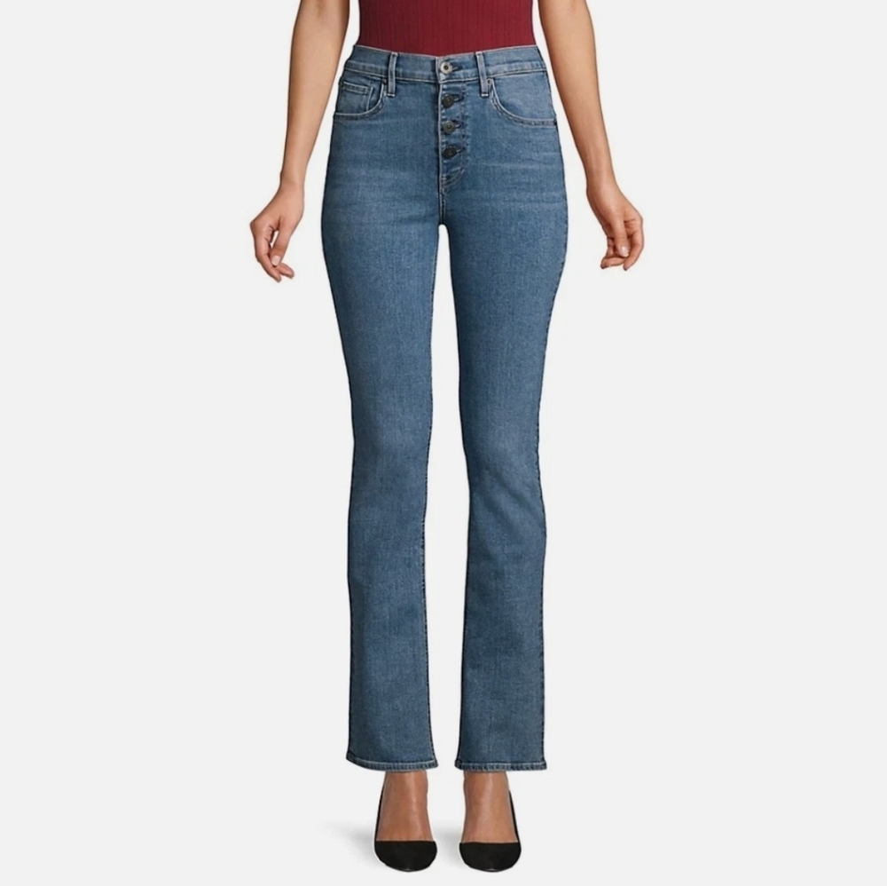 3x1 Poppy High Rise Slim Boot Cut Jeans - Caraway